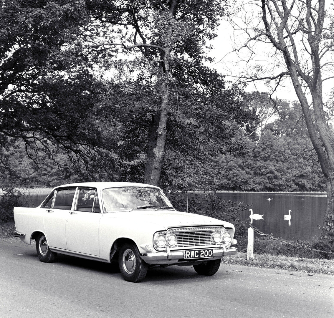 This archival image documents the 1962 Ford Zodiac MKIII front 3/4 view scenic and is preserved in the Ford Heritage Vault as part of Ford Motor Company's historic photographic archive. Free for personal, non-commercial use. Ford Heritage Vault re...