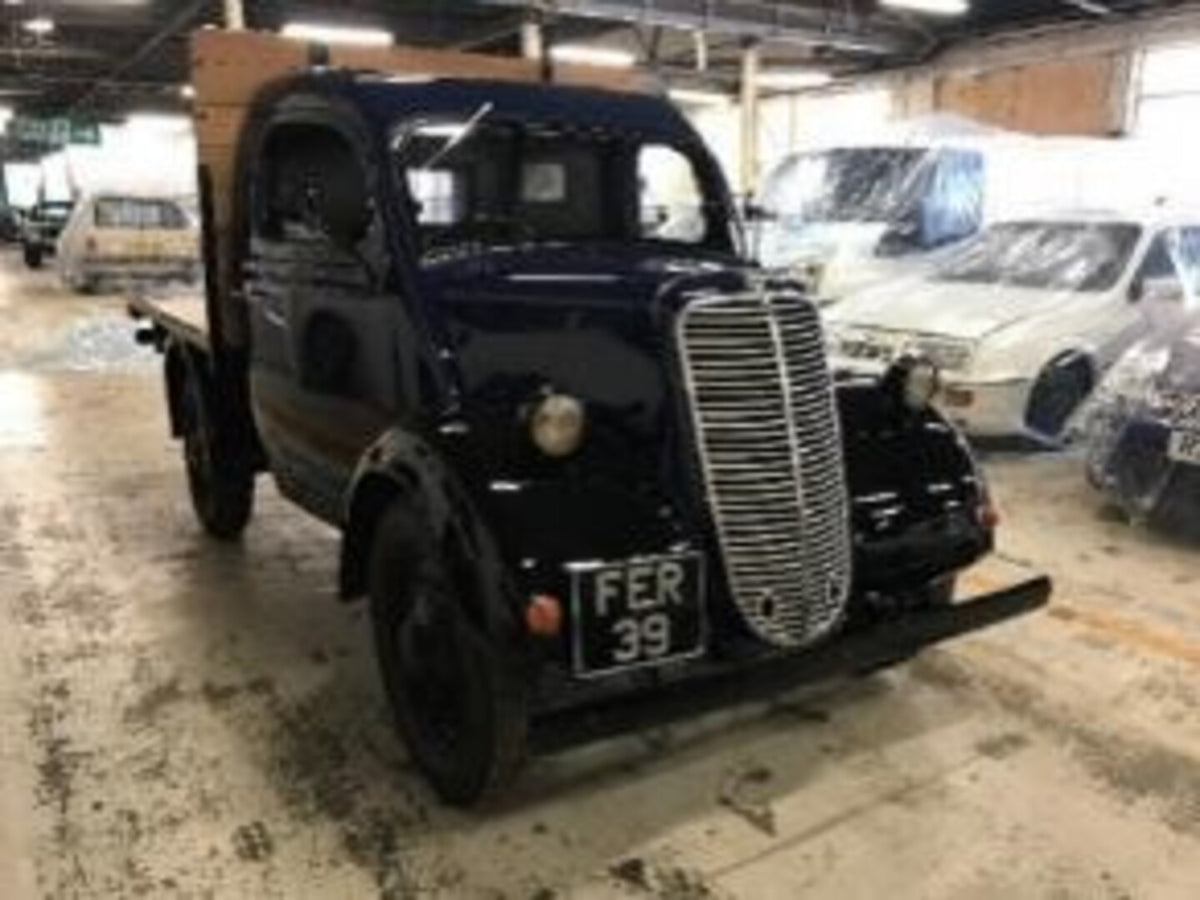 This archival image documents the 1946 Fordson E83W and is preserved in the Ford Heritage Vault as part of Ford Motor Company's historic photographic archive. Free for personal, non-commercial use. Ford Heritage Vault reference AR-2024-9.4.68.