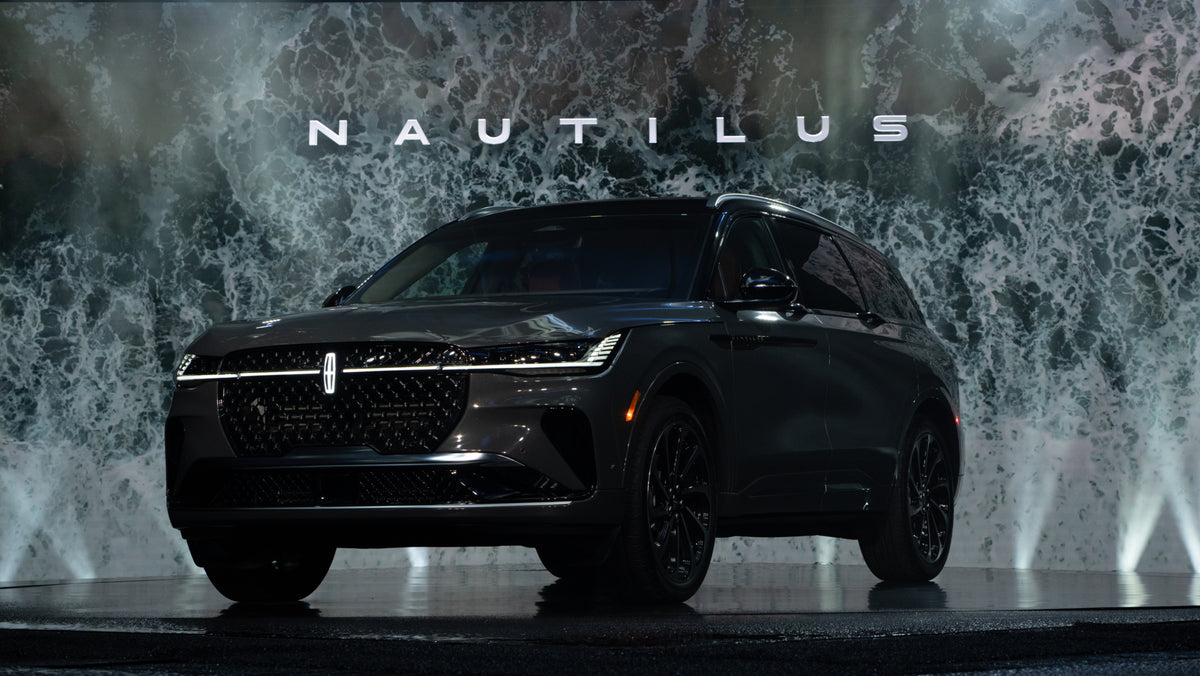 This archival image documents the 2023 Lincoln Nautilus at reveal and is preserved in the Ford Heritage Vault as part of Ford Motor Company's historic photographic archive. Free for personal, non-commercial use. Ford Heritage Vault reference AR-20...