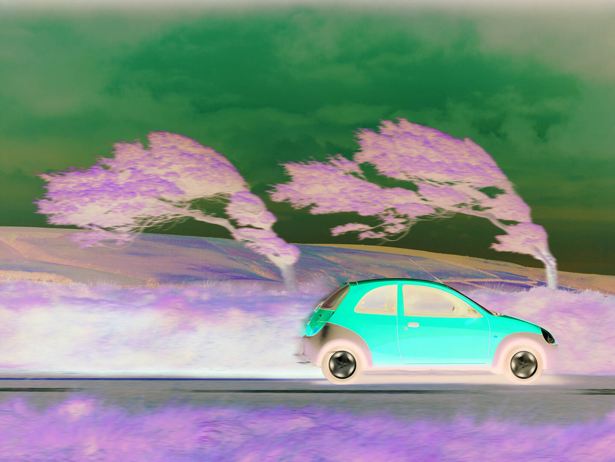 This archival image documents the 2001 Ford Ka action shot on road during storm and is preserved in the Ford Heritage Vault as part of Ford Motor Company's historic photographic archive. Free for personal, non-commercial use. Ford Heritage Vault r...