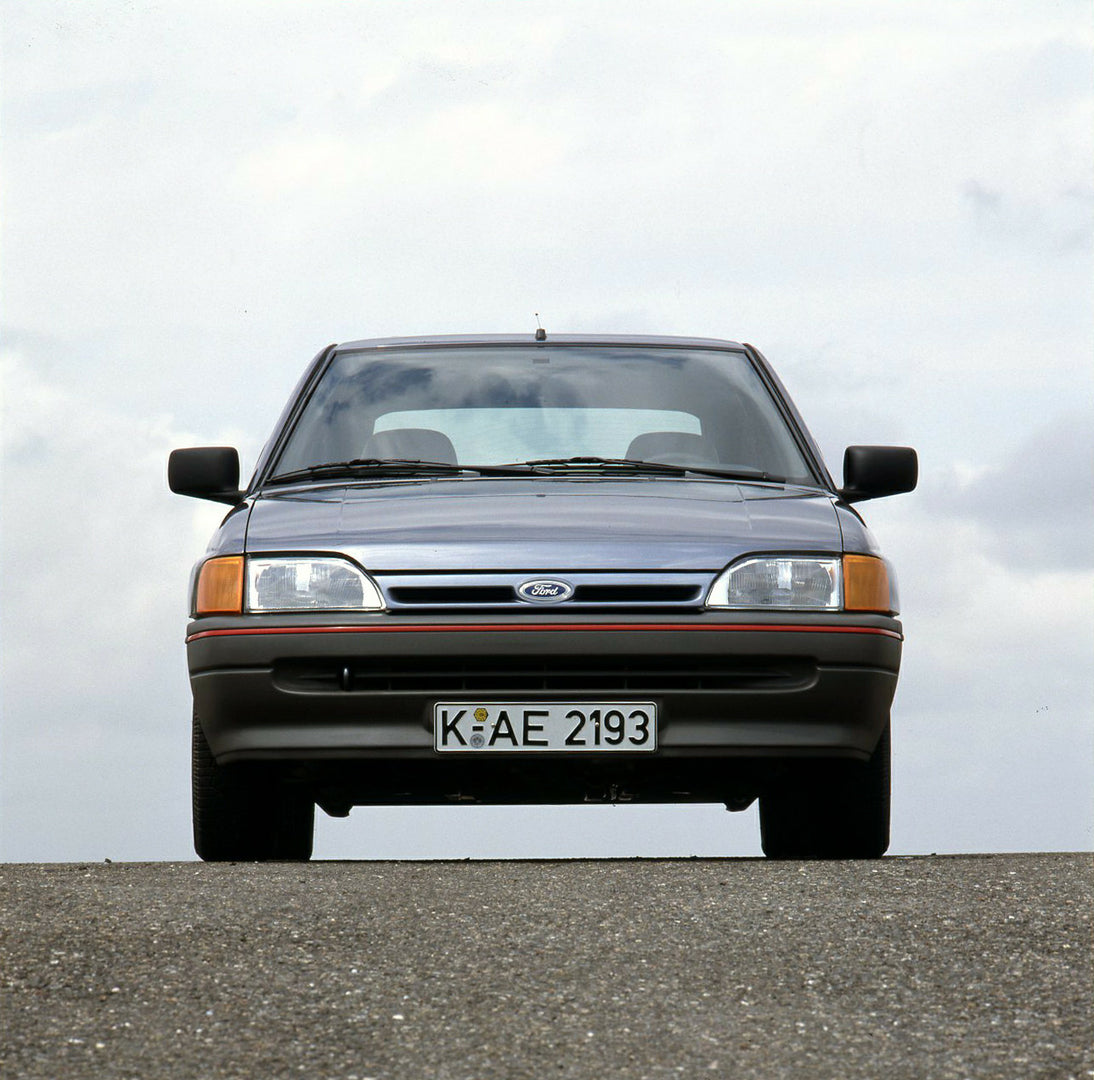 This archival image documents the 1990 Ford Escort CE-14 LHD on road in Spain and is preserved in the Ford Heritage Vault as part of Ford Motor Company's historic photographic archive. Free for personal, non-commercial use. Ford Heritage Vault ref...