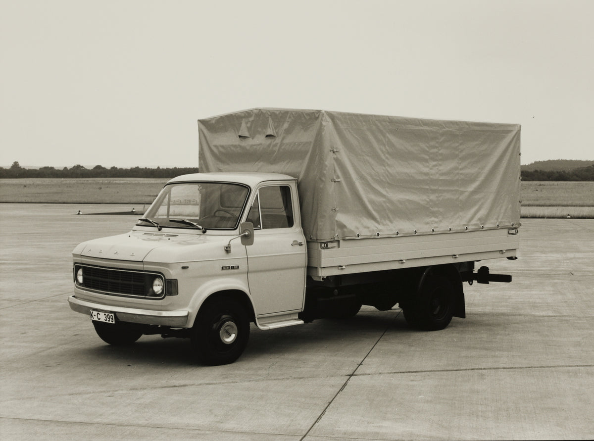 This archival image documents the 1970 Ford A-Series Truck on pavement and is preserved in the Ford Heritage Vault as part of Ford Motor Company's historic photographic archive. Free for personal, non-commercial use. Ford Heritage Vault reference ...