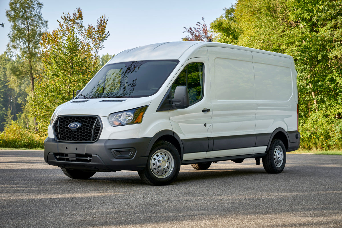 This archival image documents the 2021 Ford Transit on scenic road MS and is preserved in the Ford Heritage Vault as part of Ford Motor Company's historic photographic archive. Free for personal, non-commercial use. Ford Heritage Vault reference A...