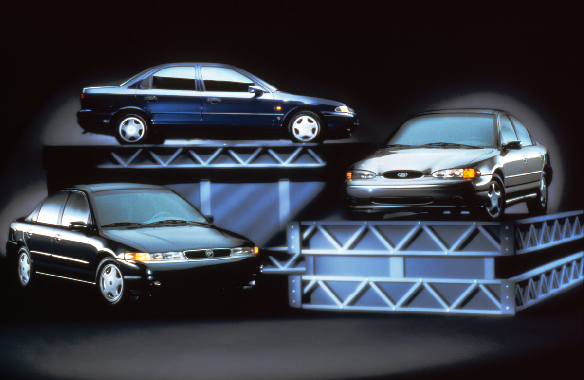 This archival image documents the 1995 Ford Contour Mercury Mystique Ford Mondeo and is preserved in the Ford Heritage Vault as part of Ford Motor Company's historic photographic archive. Free for personal, non-commercial use. Ford Heritage Vault ...