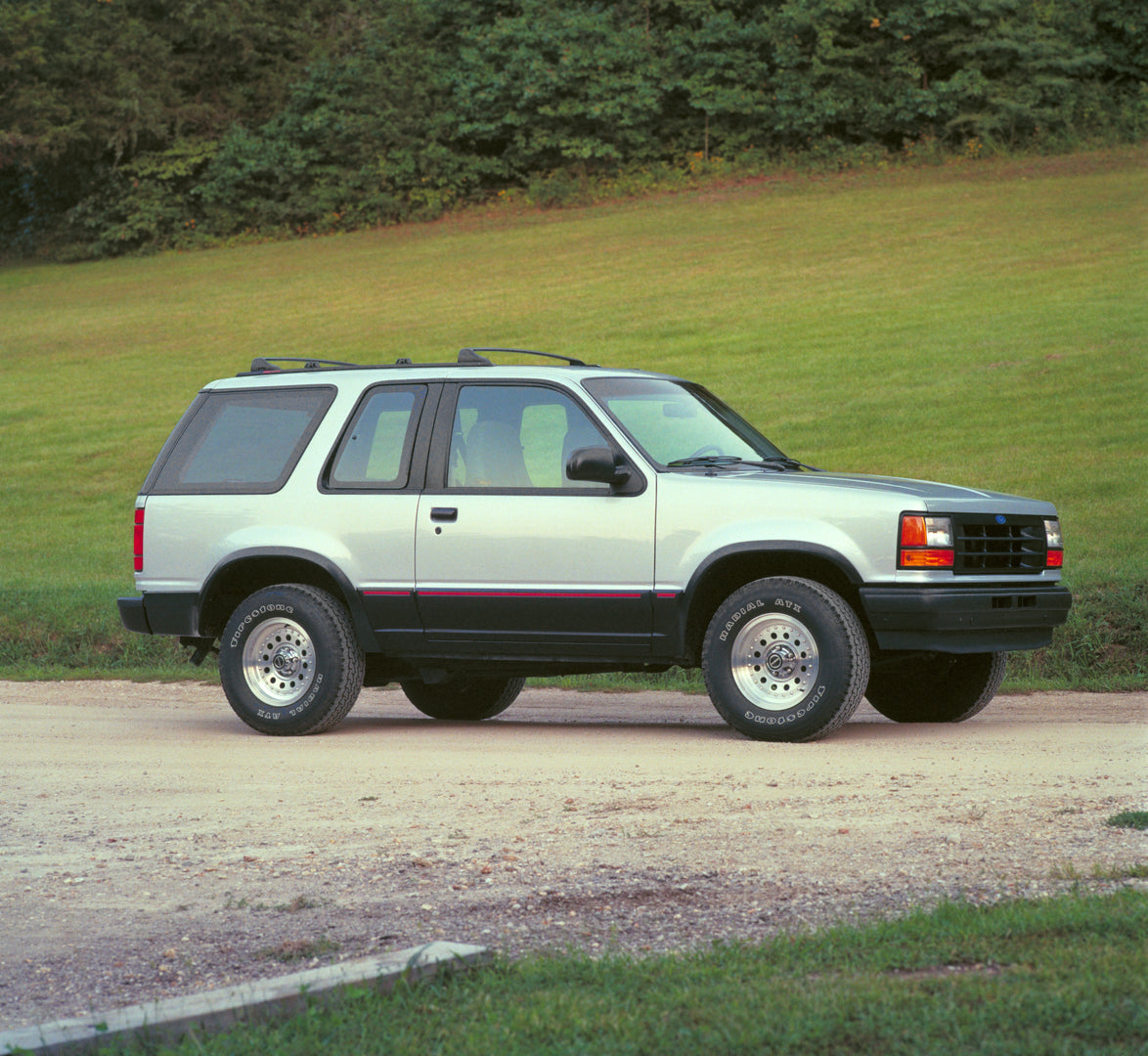 This archival image documents the 1991 Ford Explorer and is preserved in the Ford Heritage Vault as part of Ford Motor Company's historic photographic archive. Free for personal, non-commercial use. Ford Heritage Vault reference AR-2008-8.1.4.5656.