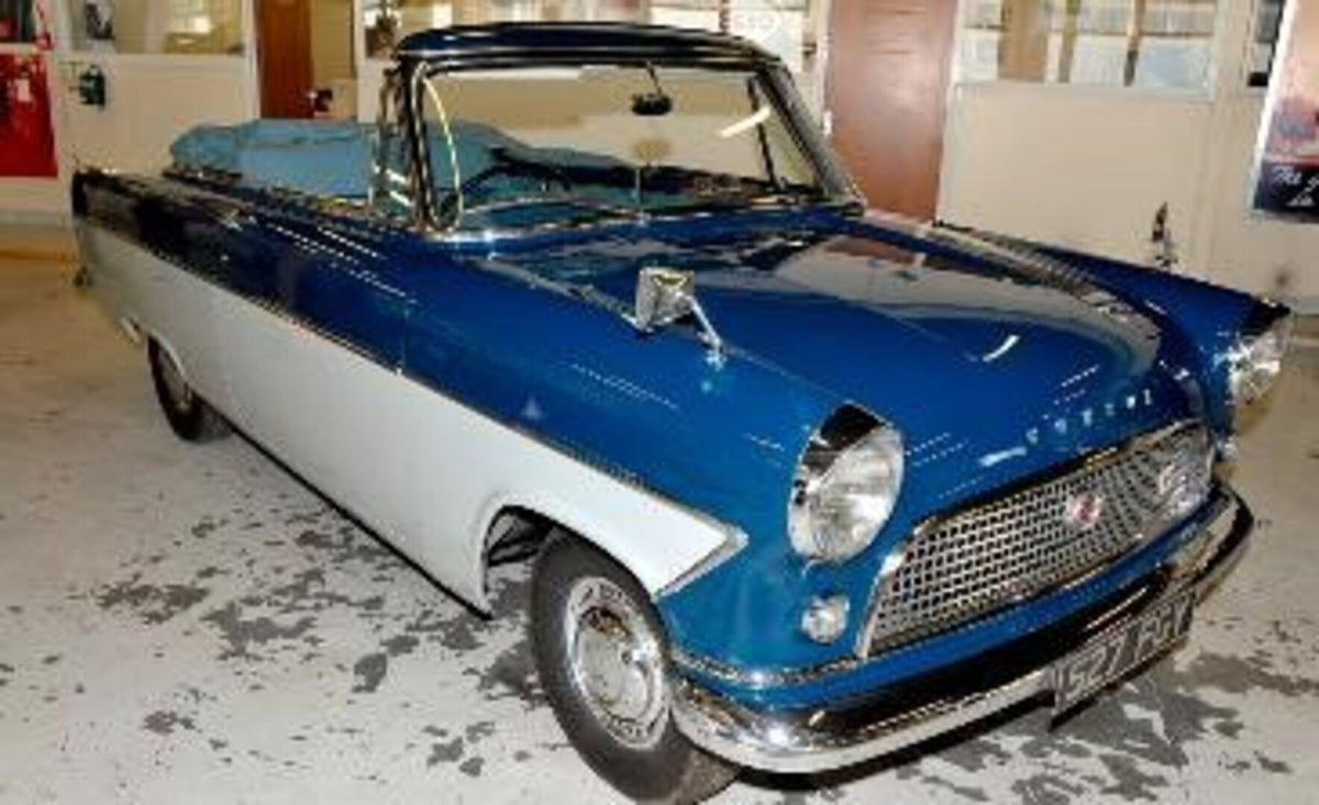 This archival image documents the 1963 Ford Consul Mk III 375 and is preserved in the Ford Heritage Vault as part of Ford Motor Company's historic photographic archive. Free for personal, non-commercial use. Ford Heritage Vault reference AR-2024-9...