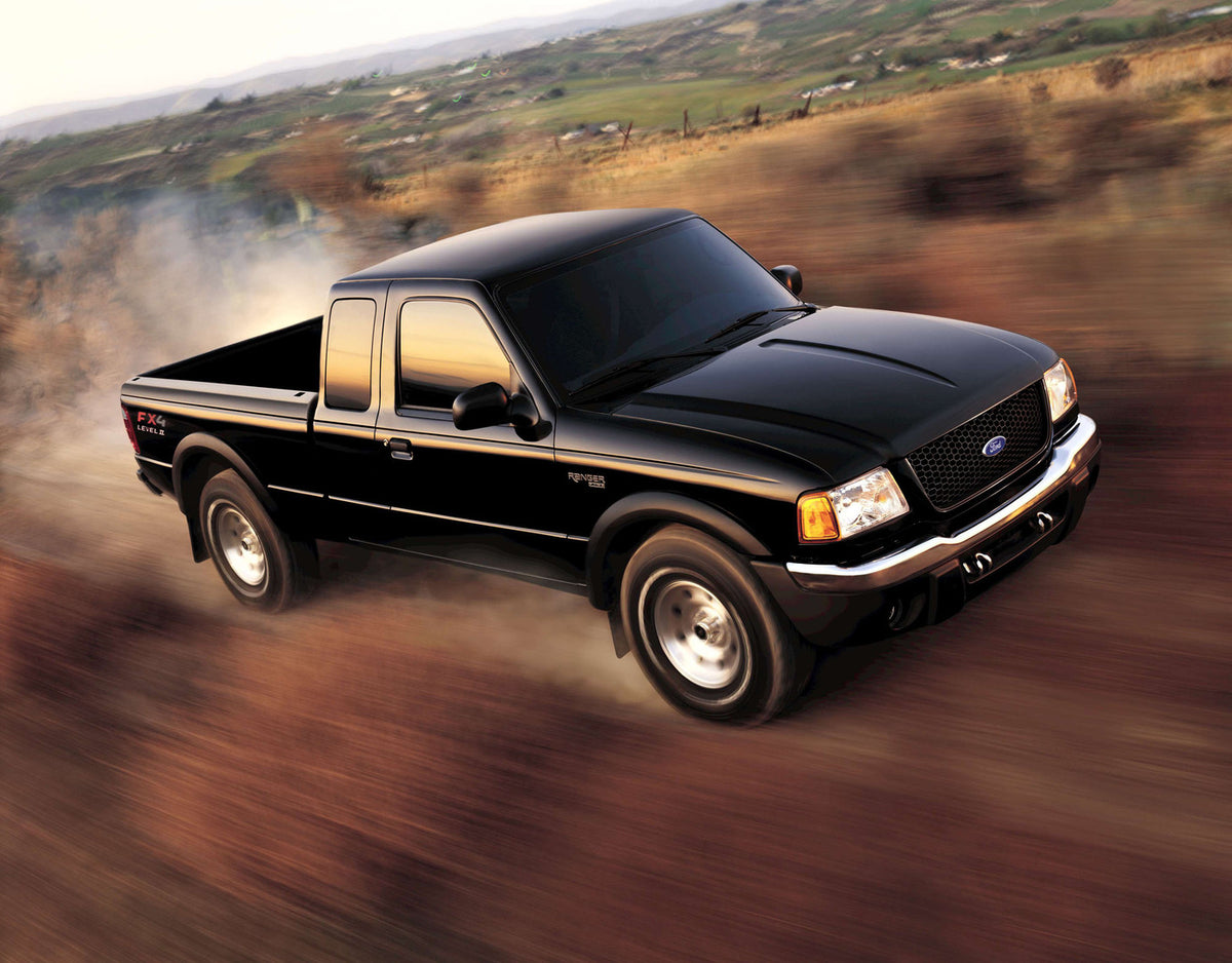 This archival image documents the 2003 Ford Ranger scenic and is preserved in the Ford Heritage Vault as part of Ford Motor Company's historic photographic archive. Free for personal, non-commercial use. Ford Heritage Vault reference AR-2008-8.1.2...