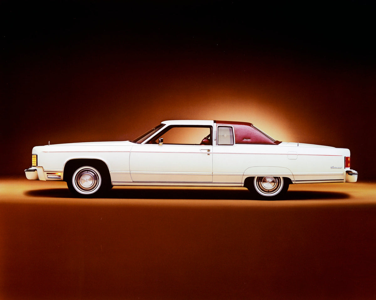 This archival image documents the 1976 Lincoln Continental two-door and is preserved in the Ford Heritage Vault as part of Ford Motor Company's historic photographic archive. Free for personal, non-commercial use. Ford Heritage Vault reference AR-...