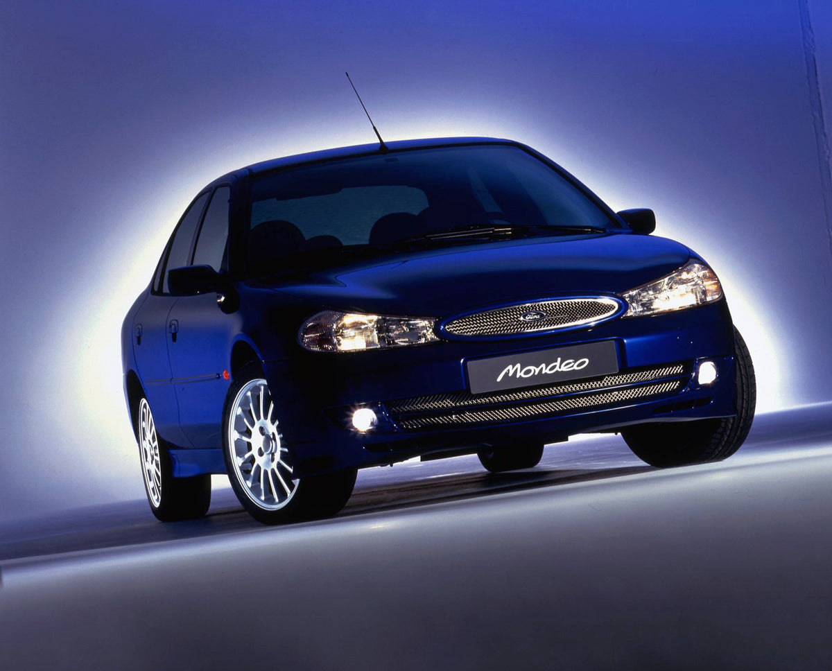 This archival image documents the 1999 Ford Mondeo Mark II ST200 in studio and is preserved in the Ford Heritage Vault as part of Ford Motor Company's historic photographic archive. Free for personal, non-commercial use. Ford Heritage Vault refere...