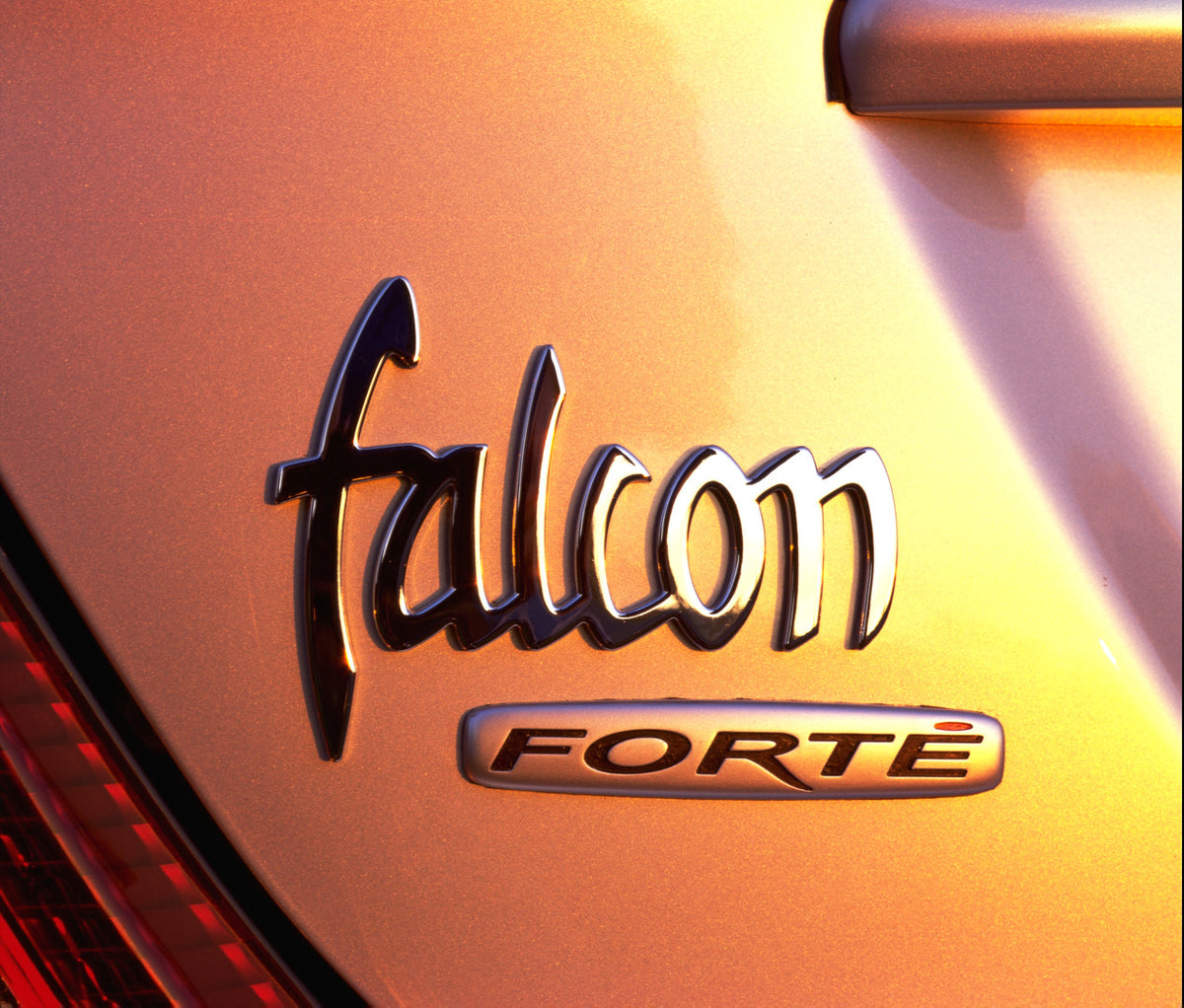 This archival image documents the 1998 Ford Falcon Forte badge closeup and is preserved in the Ford Heritage Vault as part of Ford Motor Company's historic photographic archive. Free for personal, non-commercial use. Ford Heritage Vault reference ...
