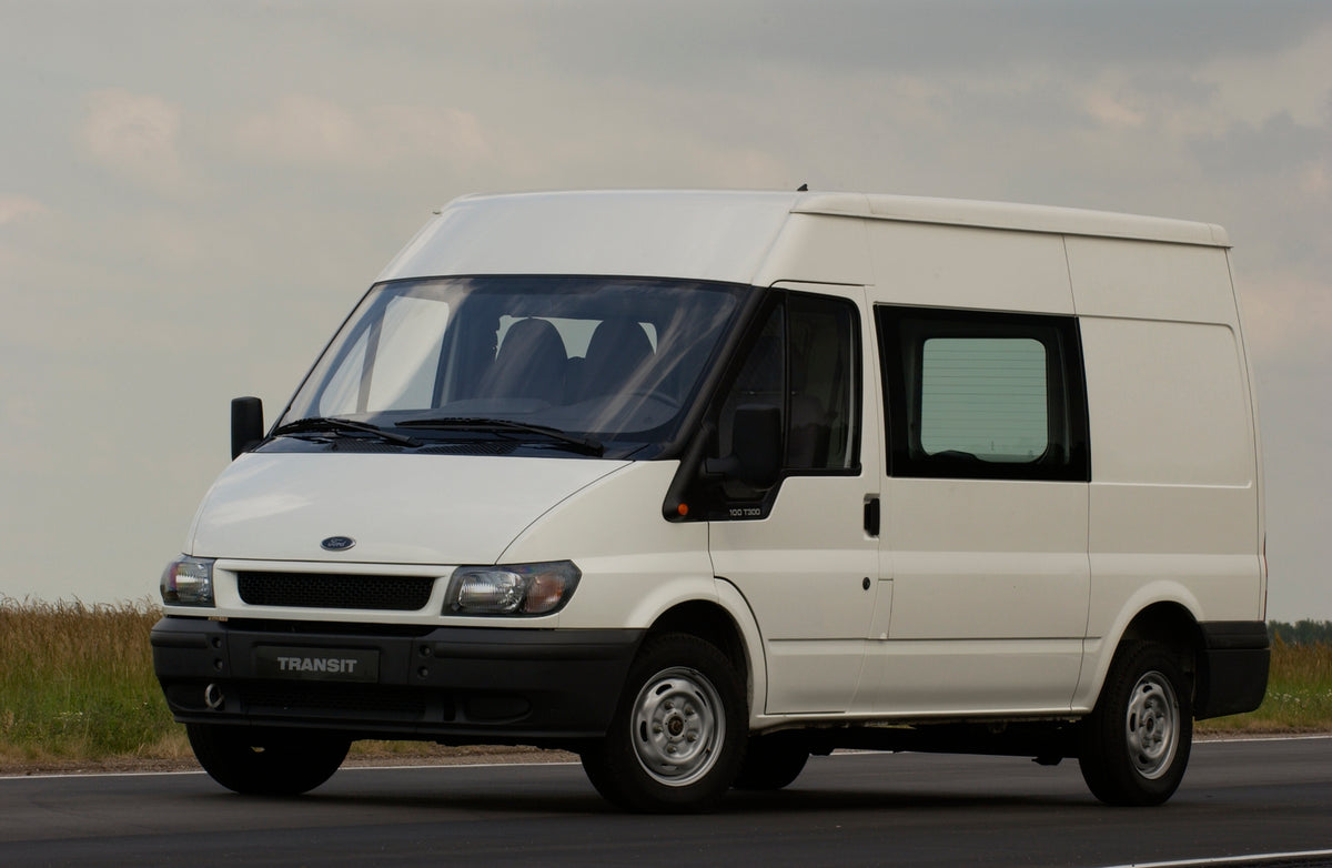 This archival image documents the 2003 Ford Transit Mark IV on scenic road and is preserved in the Ford Heritage Vault as part of Ford Motor Company's historic photographic archive. Free for personal, non-commercial use. Ford Heritage Vault refere...