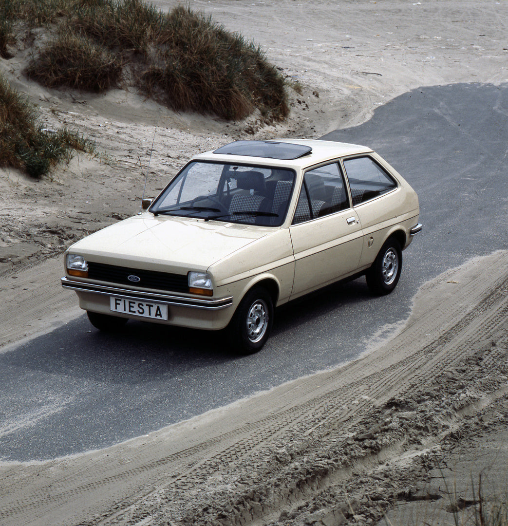 This archival image documents the 1980 Ford Fiesta Mark I 1.1 L on scenic road in Cork and is preserved in the Ford Heritage Vault as part of Ford Motor Company's historic photographic archive. Free for personal, non-commercial use. Ford Heritage ...