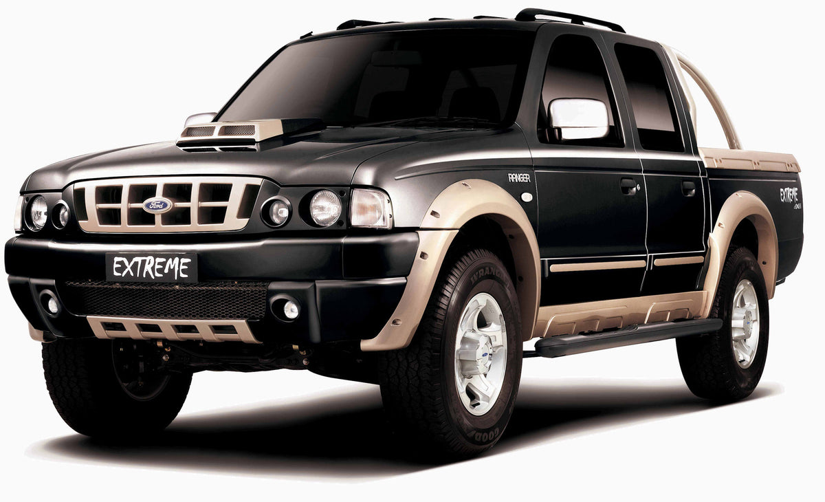 This archival image documents the 2003 Ford Ranger Extreme (Thailand) and is preserved in the Ford Heritage Vault as part of Ford Motor Company's historic photographic archive. Free for personal, non-commercial use. Ford Heritage Vault reference A...