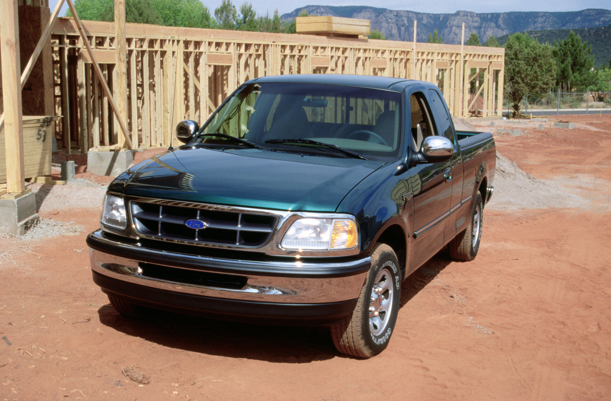This archival image documents the 1997 Ford F-250 SuperCab pickup truck and is preserved in the Ford Heritage Vault as part of Ford Motor Company's historic photographic archive. Free for personal, non-commercial use. Ford Heritage Vault reference...