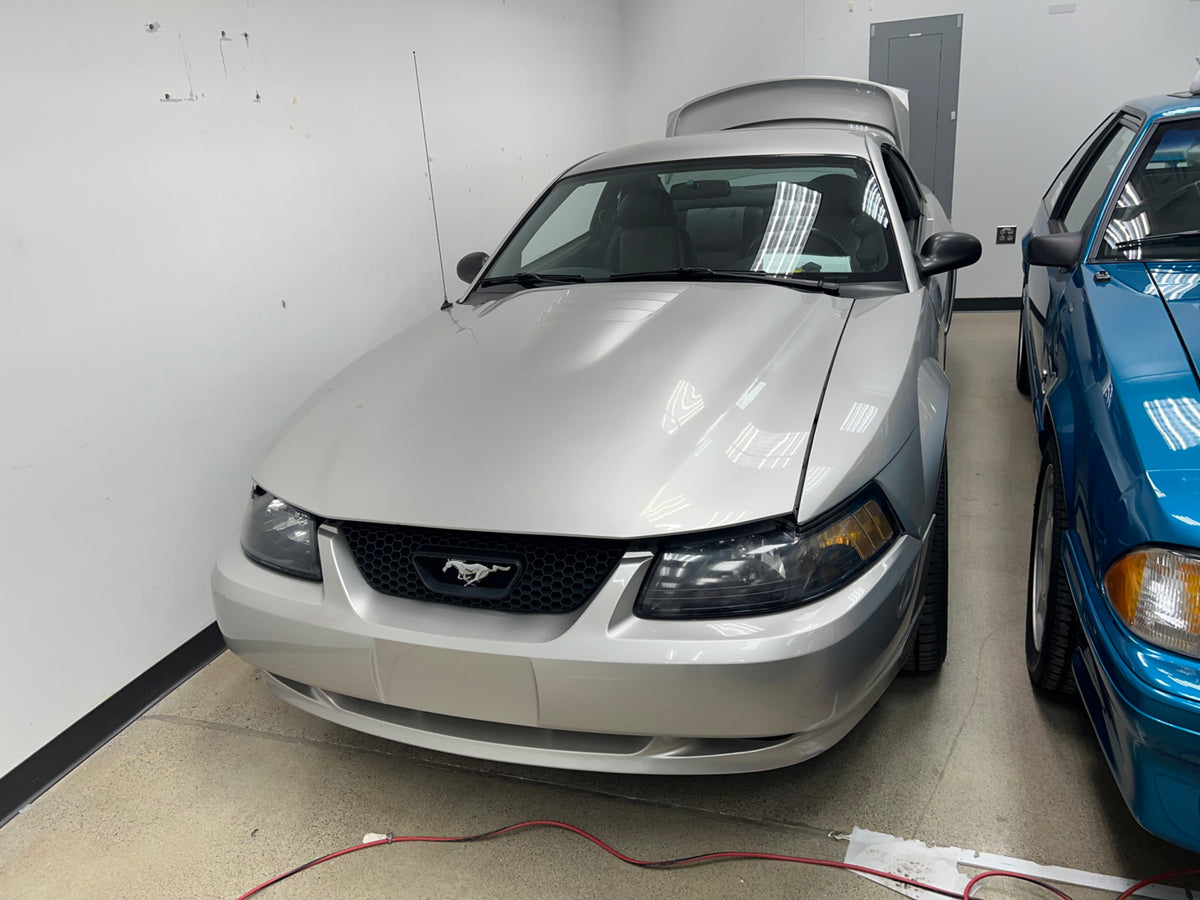 This archival image documents the 1999 Ford Mustang V10 Mule and is preserved in the Ford Heritage Vault as part of Ford Motor Company's historic photographic archive. Free for personal, non-commercial use. Ford Heritage Vault reference AR-2024-9....