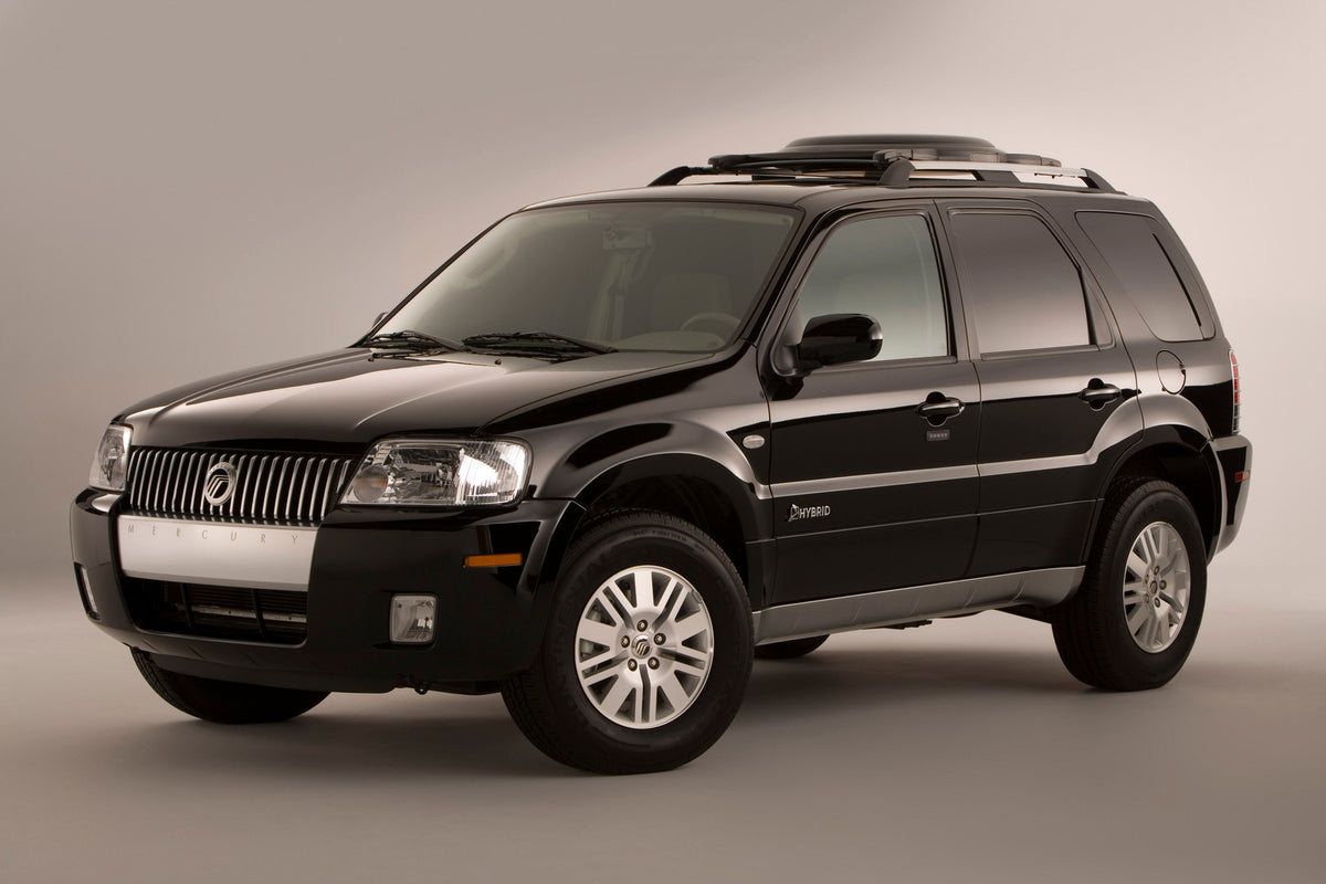 This archival image documents the 2007 Mercury Mariner Hybrid Presidential Edition and is preserved in the Ford Heritage Vault as part of Ford Motor Company's historic photographic archive. Free for personal, non-commercial use. Ford Heritage Vaul...