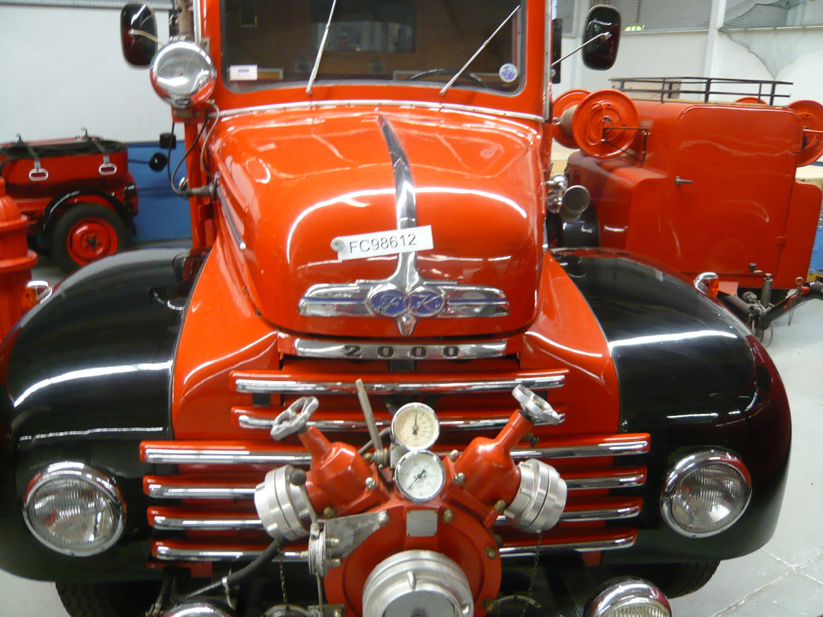 This archival image documents the 1952 Ford FK-2000 LKW and is preserved in the Ford Heritage Vault as part of Ford Motor Company's historic photographic archive. Free for personal, non-commercial use. Ford Heritage Vault reference AR-2024-9.2.18.