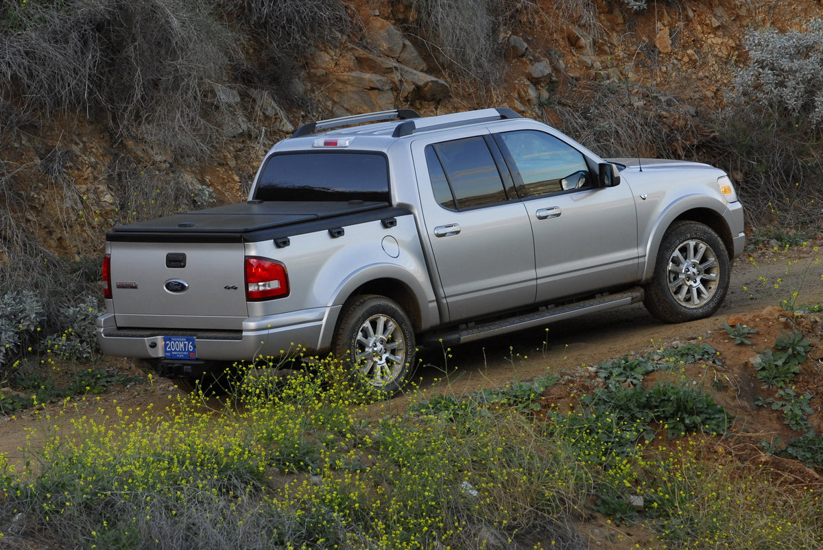 This archival image documents the 2006 Ford Explorer Sport Trac and is preserved in the Ford Heritage Vault as part of Ford Motor Company's historic photographic archive. Free for personal, non-commercial use. Ford Heritage Vault reference AR-2008...