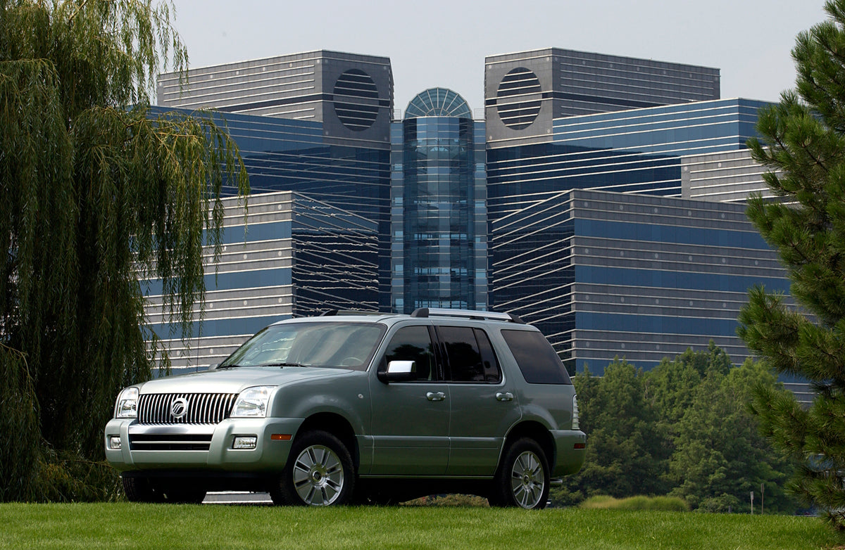 This archival image documents the 2005 (circa) Mercury Mountaineer and is preserved in the Ford Heritage Vault as part of Ford Motor Company's historic photographic archive. Free for personal, non-commercial use. Ford Heritage Vault reference AR-2...