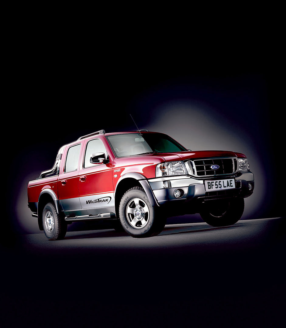 This archival image documents the 2005 Ford Ranger Wildtrak in studio and is preserved in the Ford Heritage Vault as part of Ford Motor Company's historic photographic archive. Free for personal, non-commercial use. Ford Heritage Vault reference A...