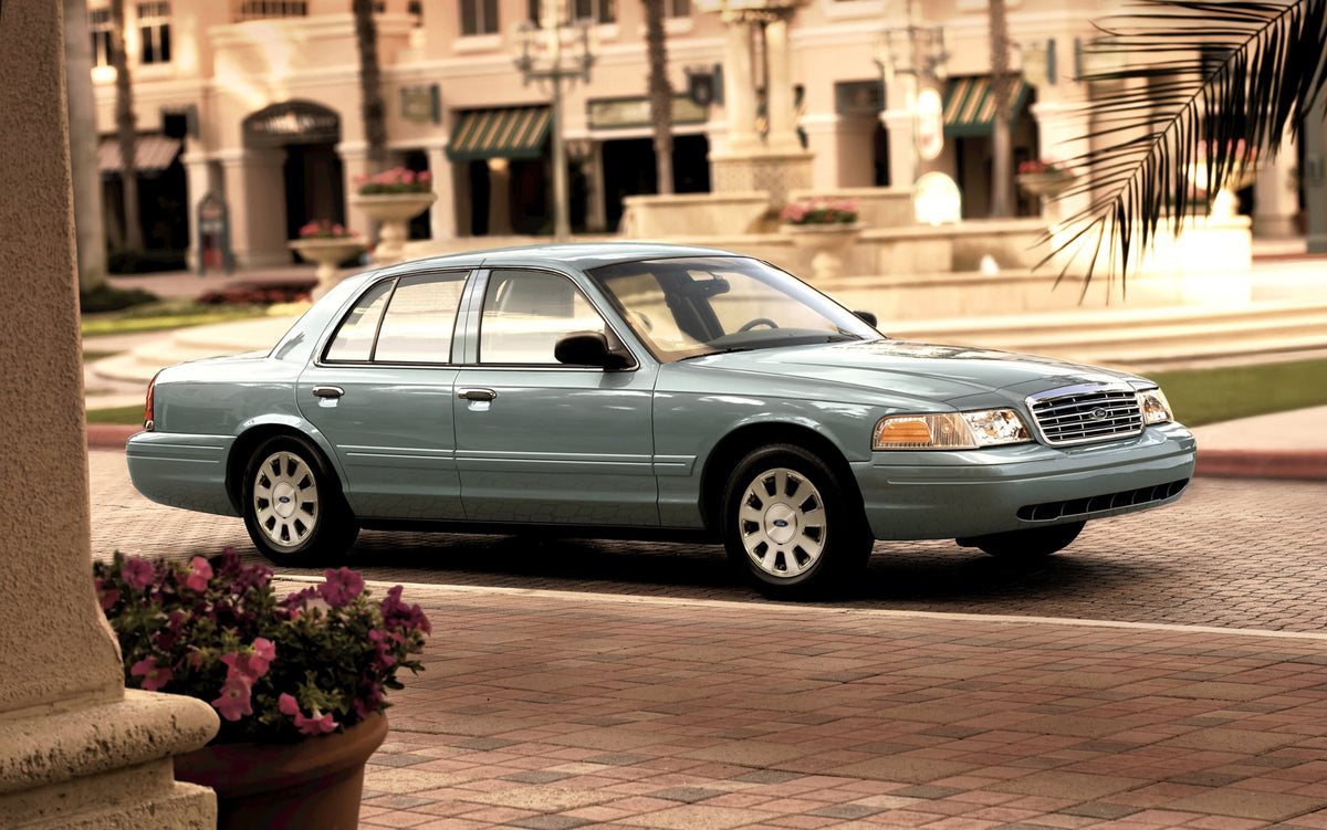 This archival image documents the 2007 Ford Crown Victoria LX on scenic street MS9517801 and is preserved in the Ford Heritage Vault as part of Ford Motor Company's historic photographic archive. Free for personal, non-commercial use. Ford Heritag...