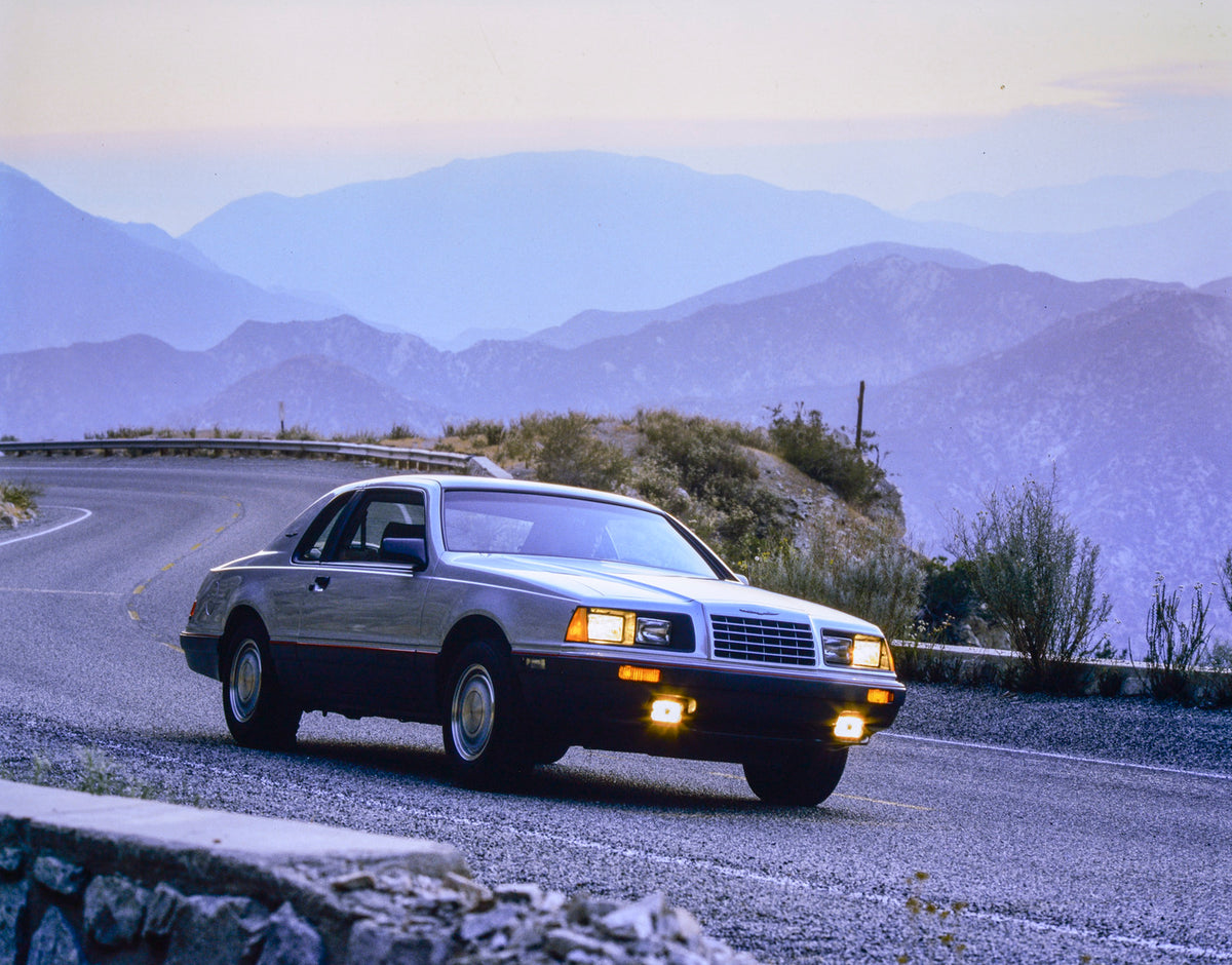 This archival image documents the 1986 Ford Thunderbird two-door and is preserved in the Ford Heritage Vault as part of Ford Motor Company's historic photographic archive. Free for personal, non-commercial use. Ford Heritage Vault reference AR-200...