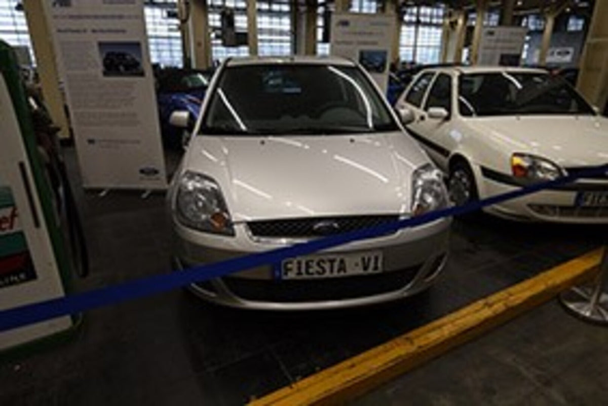 This archival image documents the 2008 Ford Fiesta Mk VI and is preserved in the Ford Heritage Vault as part of Ford Motor Company's historic photographic archive. Free for personal, non-commercial use. Ford Heritage Vault reference AR-2024-9.2.106.