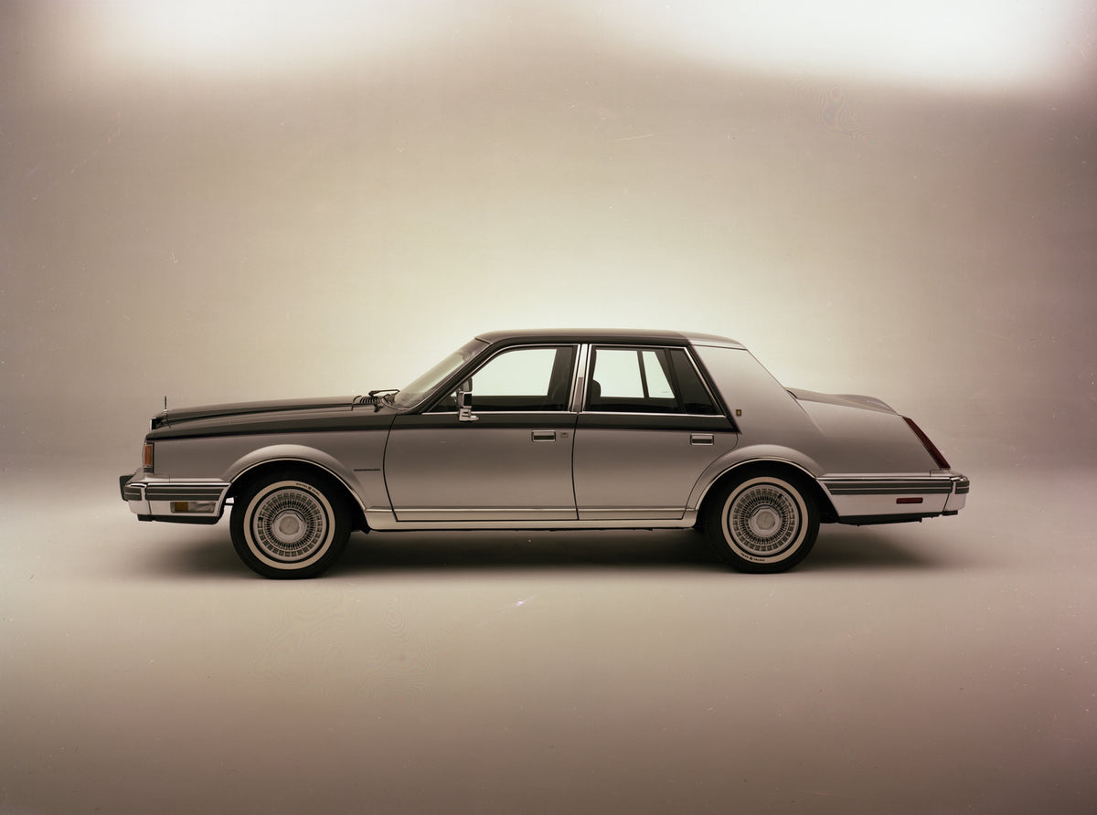 This archival image documents the 1983 Lincoln Continental Givenchy Series CN37009-9 and is preserved in the Ford Heritage Vault as part of Ford Motor Company's historic photographic archive. Free for personal, non-commercial use. Ford Heritage Va...