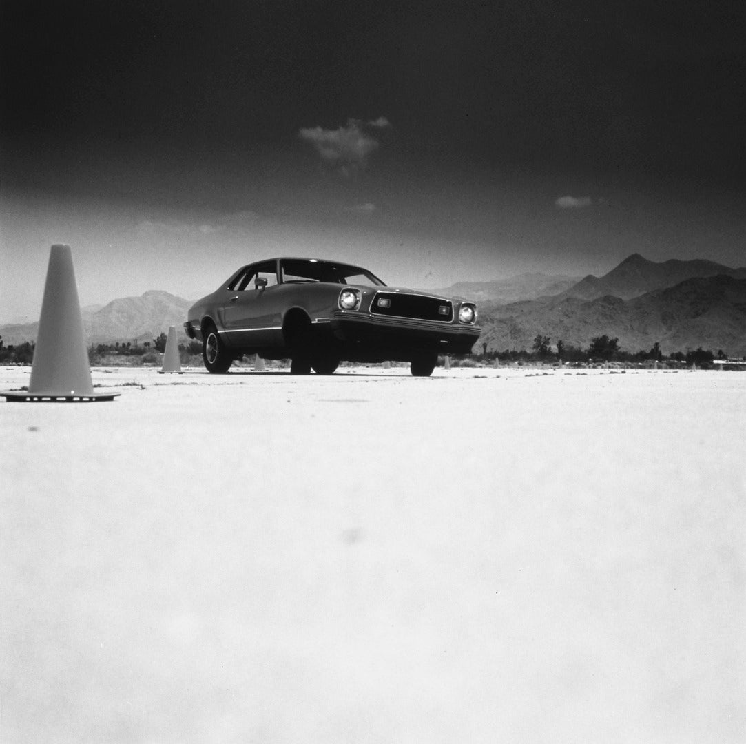 This archival image documents the 1976 Ford Mustang II two-door and is preserved in the Ford Heritage Vault as part of Ford Motor Company's historic photographic archive. Free for personal, non-commercial use. Ford Heritage Vault reference AR-2001...