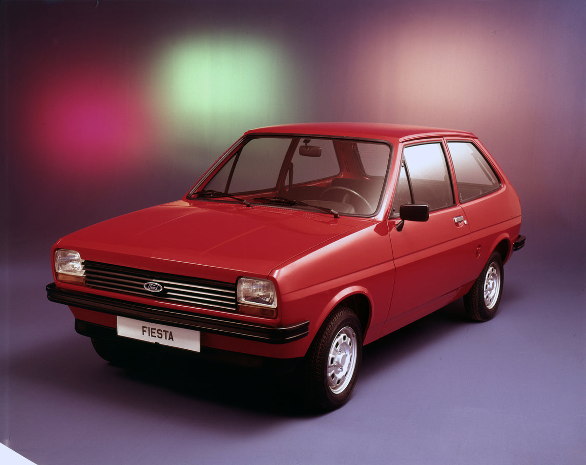 This archival image documents the 1976 Ford Fiesta Mark I in studio and is preserved in the Ford Heritage Vault as part of Ford Motor Company's historic photographic archive. Free for personal, non-commercial use. Ford Heritage Vault reference AR-...