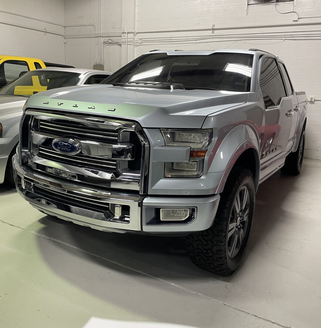 This archival image documents the 2013 Ford F-150 Atlas Concept and is preserved in the Ford Heritage Vault as part of Ford Motor Company's historic photographic archive. Free for personal, non-commercial use. Ford Heritage Vault reference AR-2024...