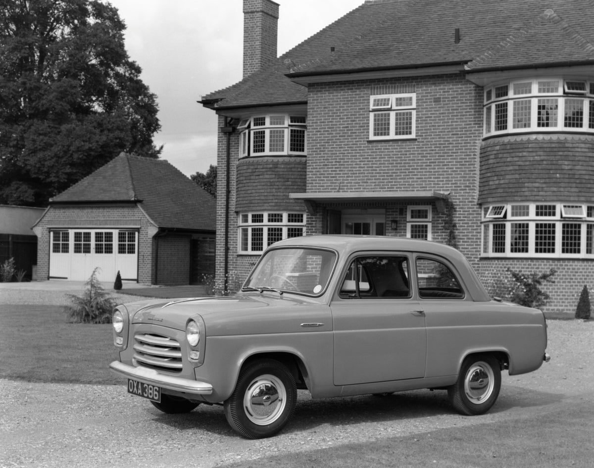 This archival image documents the 1954 Ford Anglia in scenery in Essex and is preserved in the Ford Heritage Vault as part of Ford Motor Company's historic photographic archive. Free for personal, non-commercial use. Ford Heritage Vault reference ...