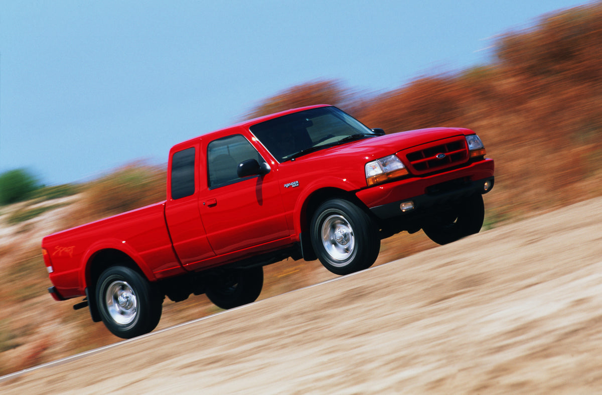 This archival image documents the 1999 Ford Ranger pickup and is preserved in the Ford Heritage Vault as part of Ford Motor Company's historic photographic archive. Free for personal, non-commercial use. Ford Heritage Vault reference AR-2008-8.1.2...