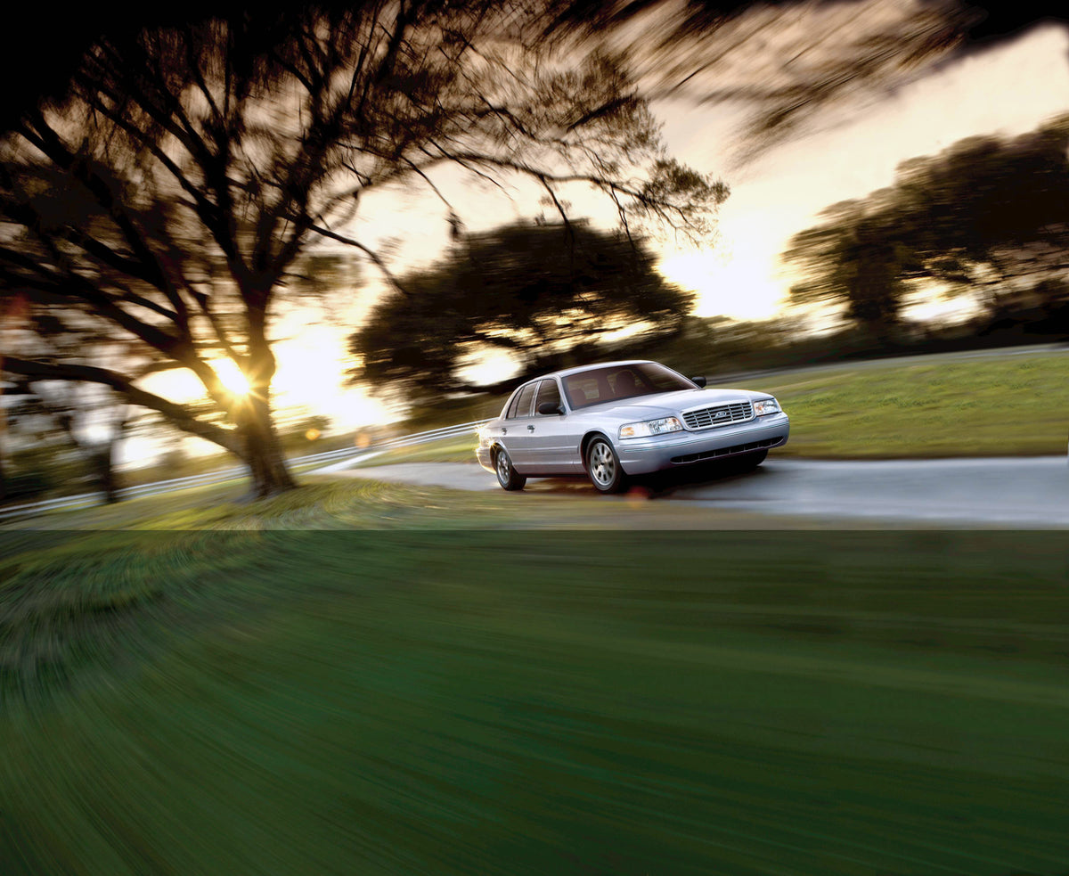 This archival image documents the 2005 Ford Crown Victoria LX and is preserved in the Ford Heritage Vault as part of Ford Motor Company's historic photographic archive. Free for personal, non-commercial use. Ford Heritage Vault reference AR-2008-8...