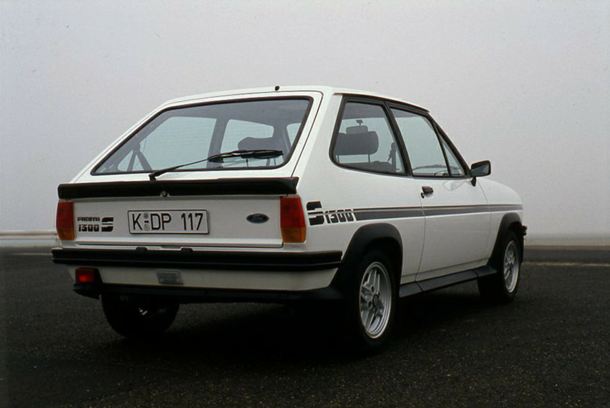 This archival image documents the 1981 Ford Fiesta 1300 S Mark I rear angled view and is preserved in the Ford Heritage Vault as part of Ford Motor Company's historic photographic archive. Free for personal, non-commercial use. Ford Heritage Vault...