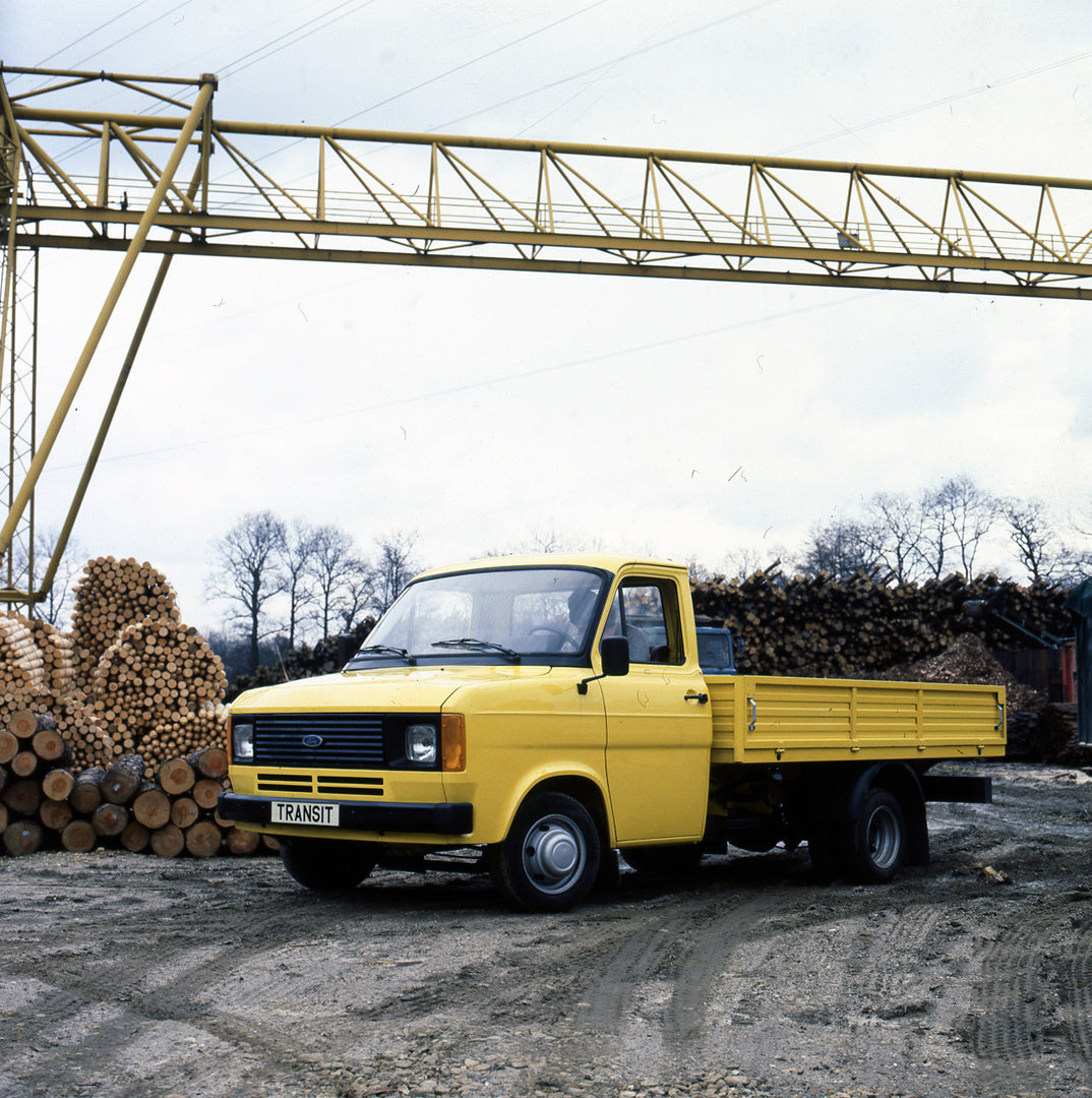 This archival image documents the 1978 Ford Transit Mark II LHD at logging area in Genk and is preserved in the Ford Heritage Vault as part of Ford Motor Company's historic photographic archive. Free for personal, non-commercial use. Ford Heritage...