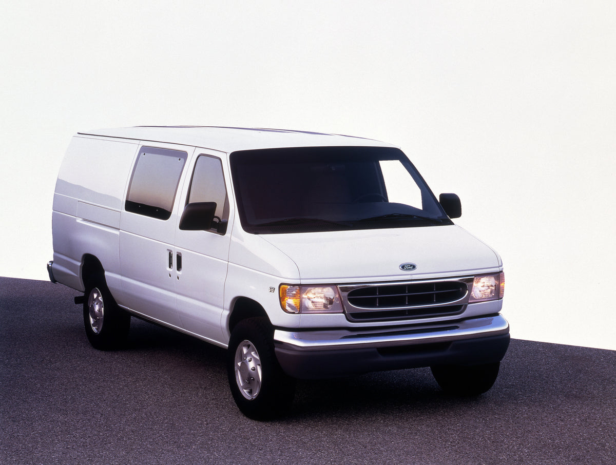 This archival image documents the 1997 Ford Econoline and is preserved in the Ford Heritage Vault as part of Ford Motor Company's historic photographic archive. Free for personal, non-commercial use. Ford Heritage Vault reference AR-2008-8.1.2.3381.