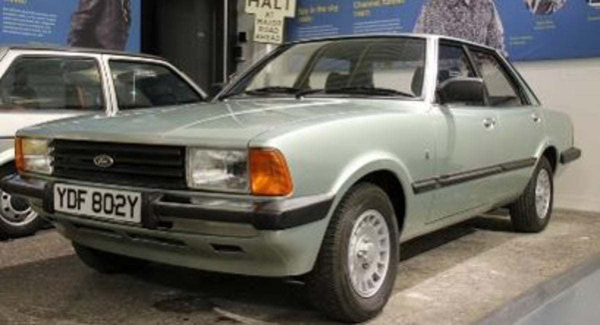 This archival image documents the 1982 Ford Cortina Mk V Ghia and is preserved in the Ford Heritage Vault as part of Ford Motor Company's historic photographic archive. Free for personal, non-commercial use. Ford Heritage Vault reference AR-2024-9...