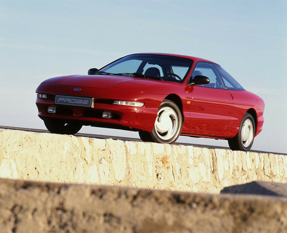 This archival image documents the 1993 Ford Probe 16v Mark II on road and is preserved in the Ford Heritage Vault as part of Ford Motor Company's historic photographic archive. Free for personal, non-commercial use. Ford Heritage Vault reference A...