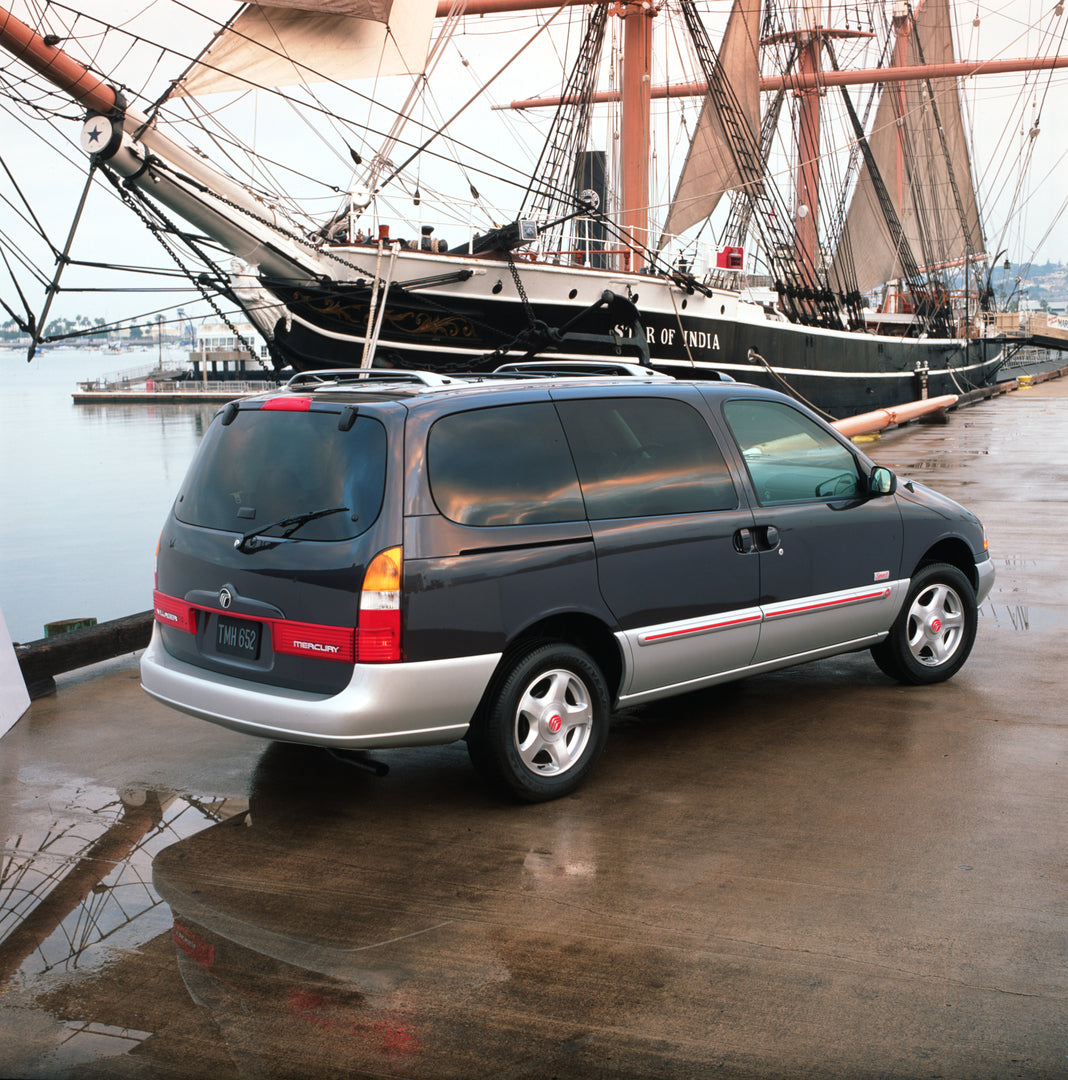 This archival image documents the 1999 Mercury villager Sport In Front Of The Ship Star Of India and is preserved in the Ford Heritage Vault as part of Ford Motor Company's historic photographic archive. Free for personal, non-commercial use. Ford...