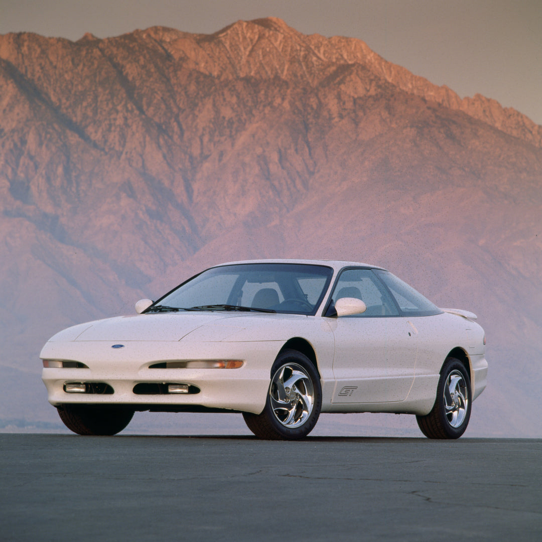 This archival image documents the 1997 Ford Probe and is preserved in the Ford Heritage Vault as part of Ford Motor Company's historic photographic archive. Free for personal, non-commercial use. Ford Heritage Vault reference AR-2008-8.1.2.7147.