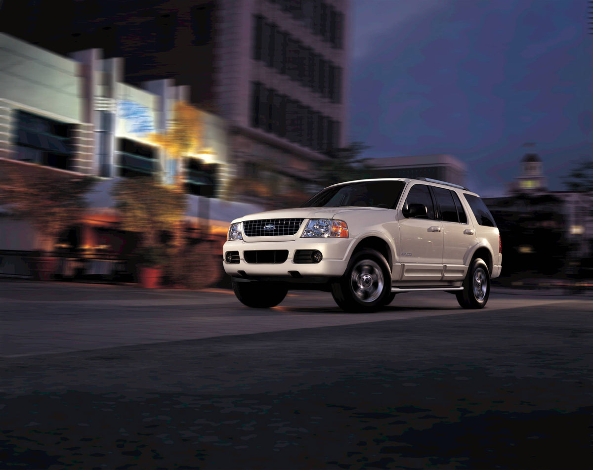 This archival image documents the 2005 Ford Explorer and is preserved in the Ford Heritage Vault as part of Ford Motor Company's historic photographic archive. Free for personal, non-commercial use. Ford Heritage Vault reference AR-2008-8.1.4.5780.