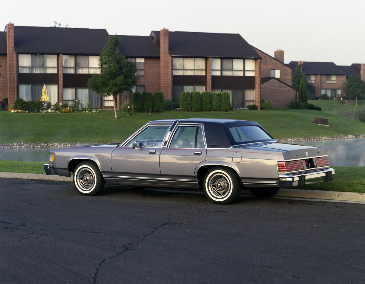 This archival image documents the 1984 Mercury Grand Marquis In Front Of Building and is preserved in the Ford Heritage Vault as part of Ford Motor Company's historic photographic archive. Free for personal, non-commercial use. Ford Heritage Vault...