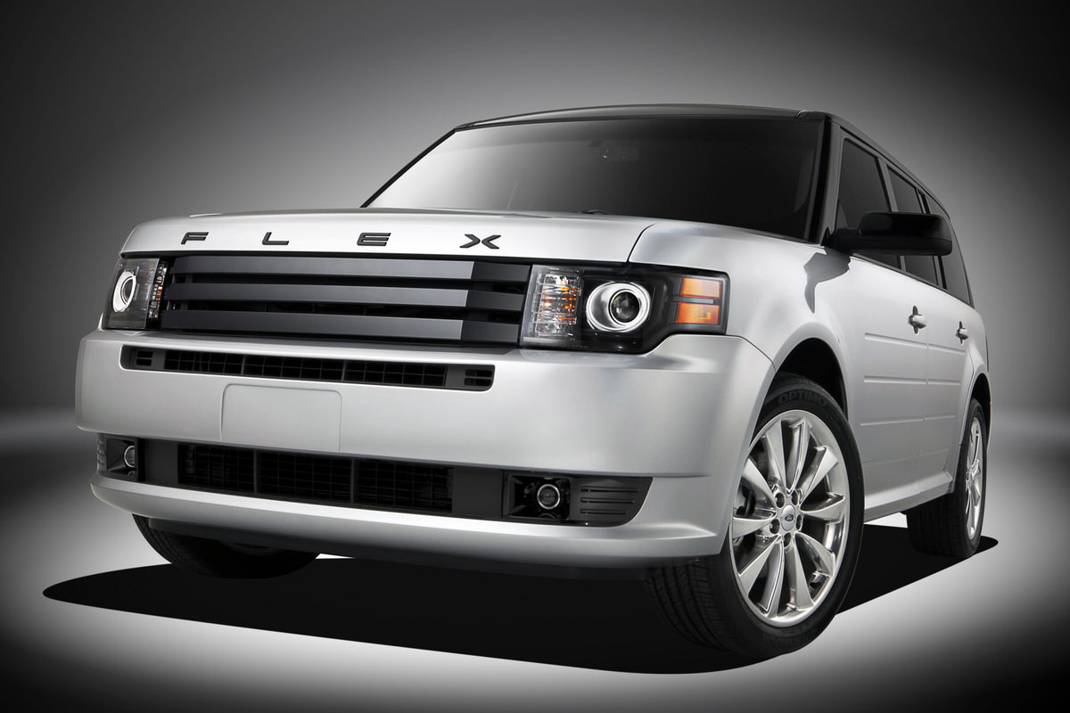 This archival image documents the 2011 Ford Flex Titanium in studio MS455414 and is preserved in the Ford Heritage Vault as part of Ford Motor Company's historic photographic archive. Free for personal, non-commercial use. Ford Heritage Vault refe...