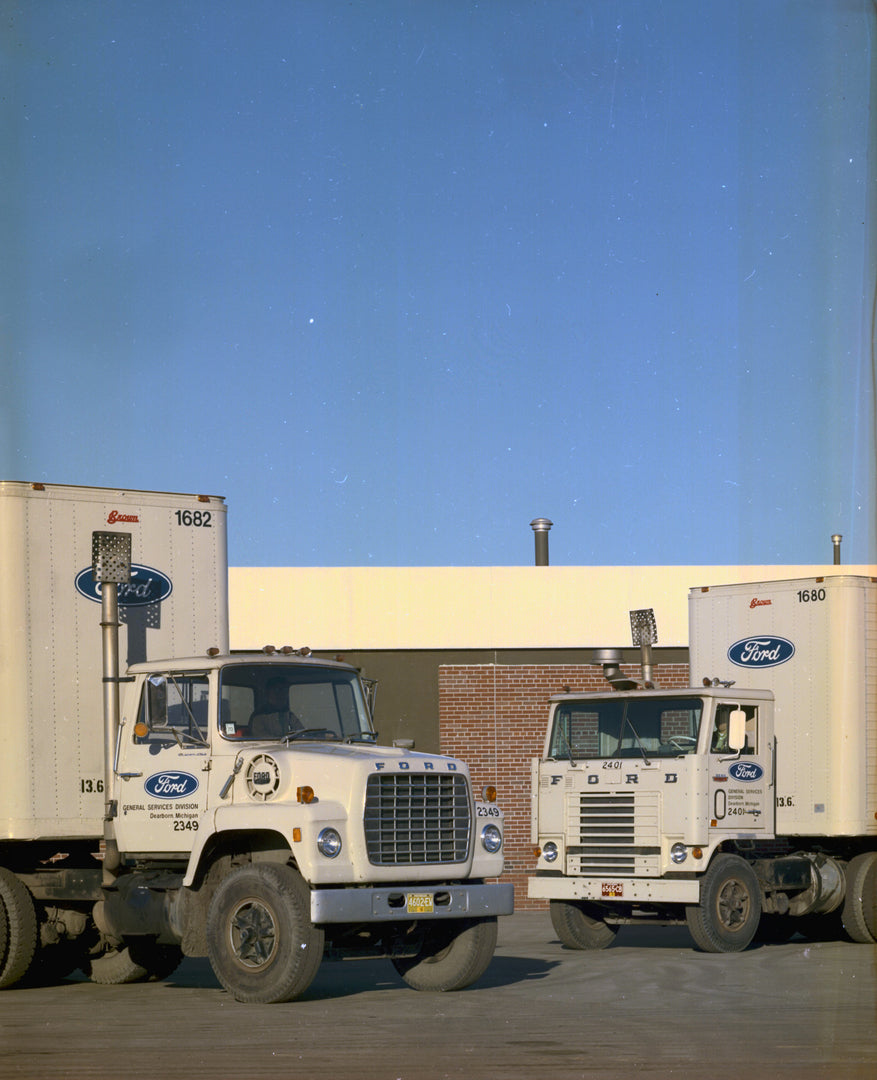 This archival image documents the 1971 Ford W and L-Series Trucks and is preserved in the Ford Heritage Vault as part of Ford Motor Company's historic photographic archive. Free for personal, non-commercial use. Ford Heritage Vault reference AR-20...