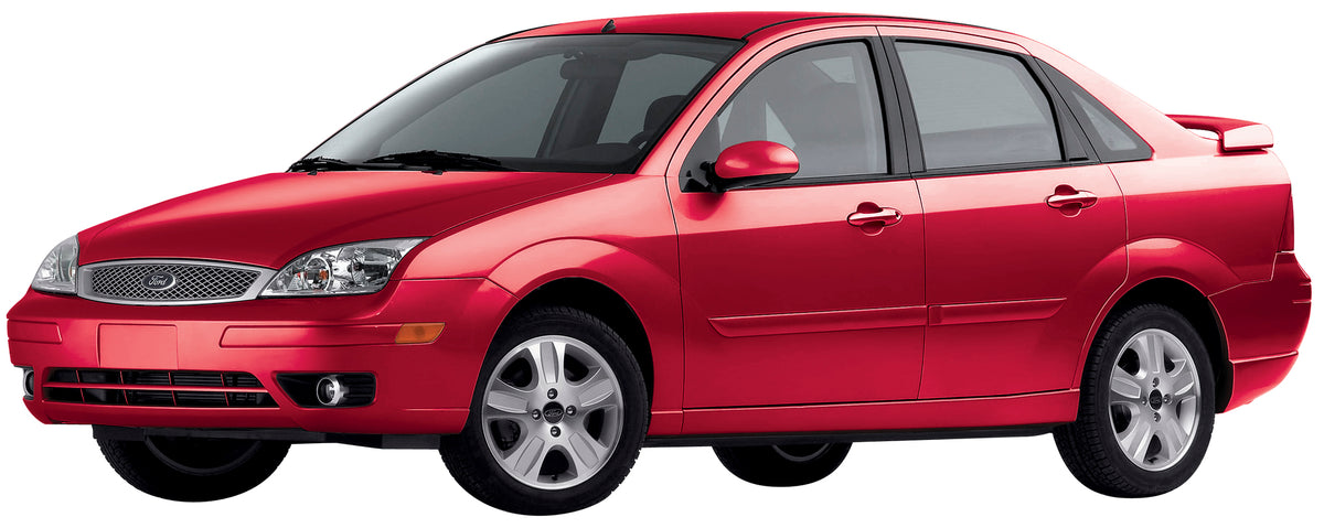 This archival image documents the 2004 Ford Focus and is preserved in the Ford Heritage Vault as part of Ford Motor Company's historic photographic archive. Free for personal, non-commercial use. Ford Heritage Vault reference AR-2008-8.1.2.8683.