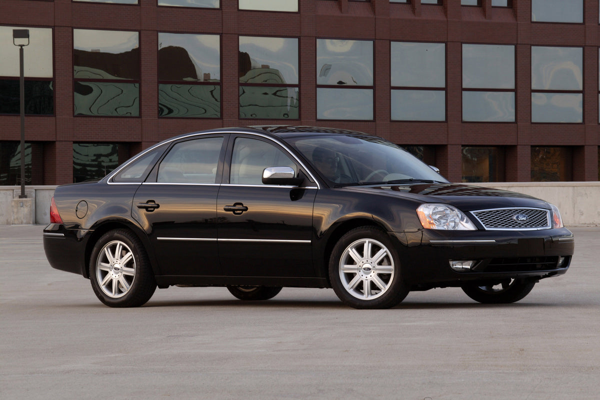 This archival image documents the 2005 Ford Five Hundred and is preserved in the Ford Heritage Vault as part of Ford Motor Company's historic photographic archive. Free for personal, non-commercial use. Ford Heritage Vault reference AR-2008-8.1.2....