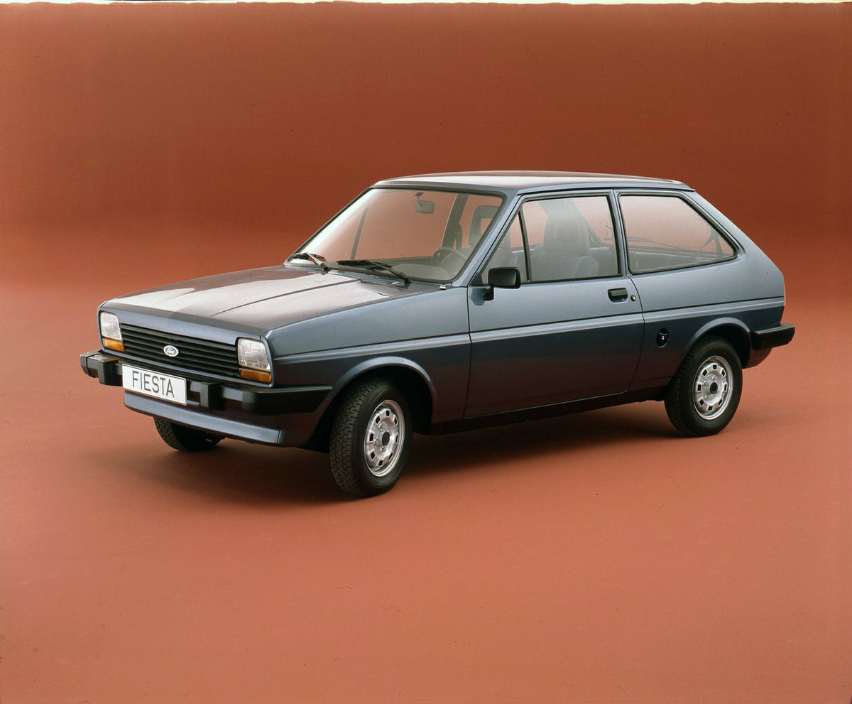 This archival image documents the 1981 Ford Fiesta 1.1 L Mark I in studio and is preserved in the Ford Heritage Vault as part of Ford Motor Company's historic photographic archive. Free for personal, non-commercial use. Ford Heritage Vault referen...