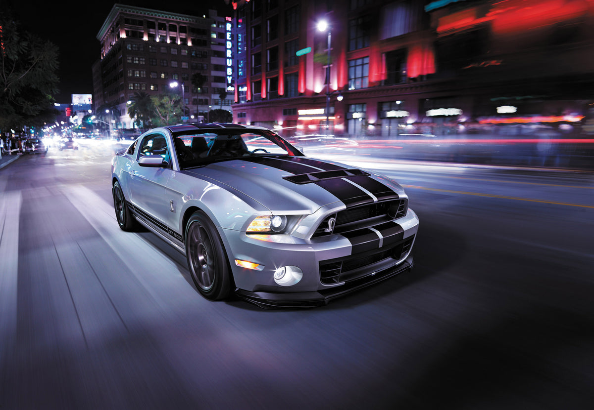 This archival image documents the 2014 Ford Mustang Shelby GT500 and is preserved in the Ford Heritage Vault as part of Ford Motor Company's historic photographic archive. Free for personal, non-commercial use. Ford Heritage Vault reference AR-200...