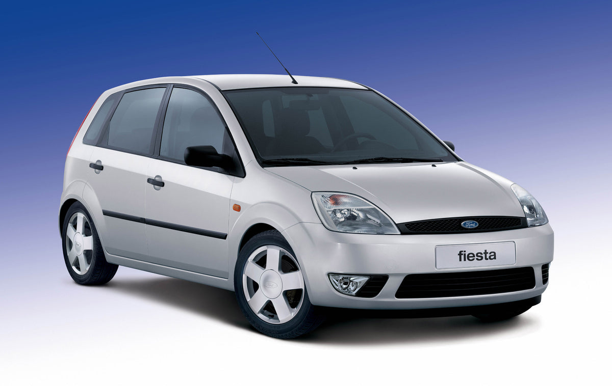 This archival image documents the 2002 Ford Fiesta Mark VI in studio and is preserved in the Ford Heritage Vault as part of Ford Motor Company's historic photographic archive. Free for personal, non-commercial use. Ford Heritage Vault reference AR...